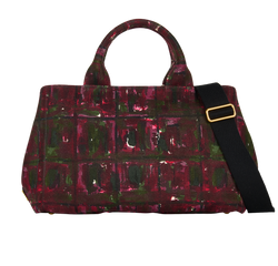 Splatter Paint Tote, Canvas, Multi, 158, S/E, 2*
